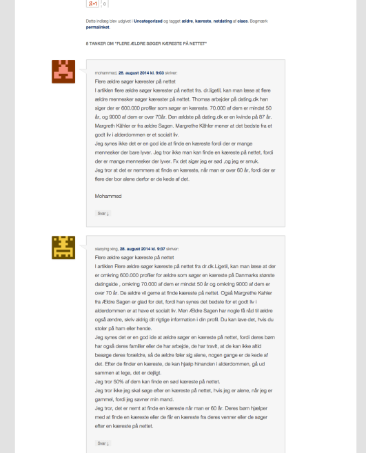 blogposts Studieværkstedet